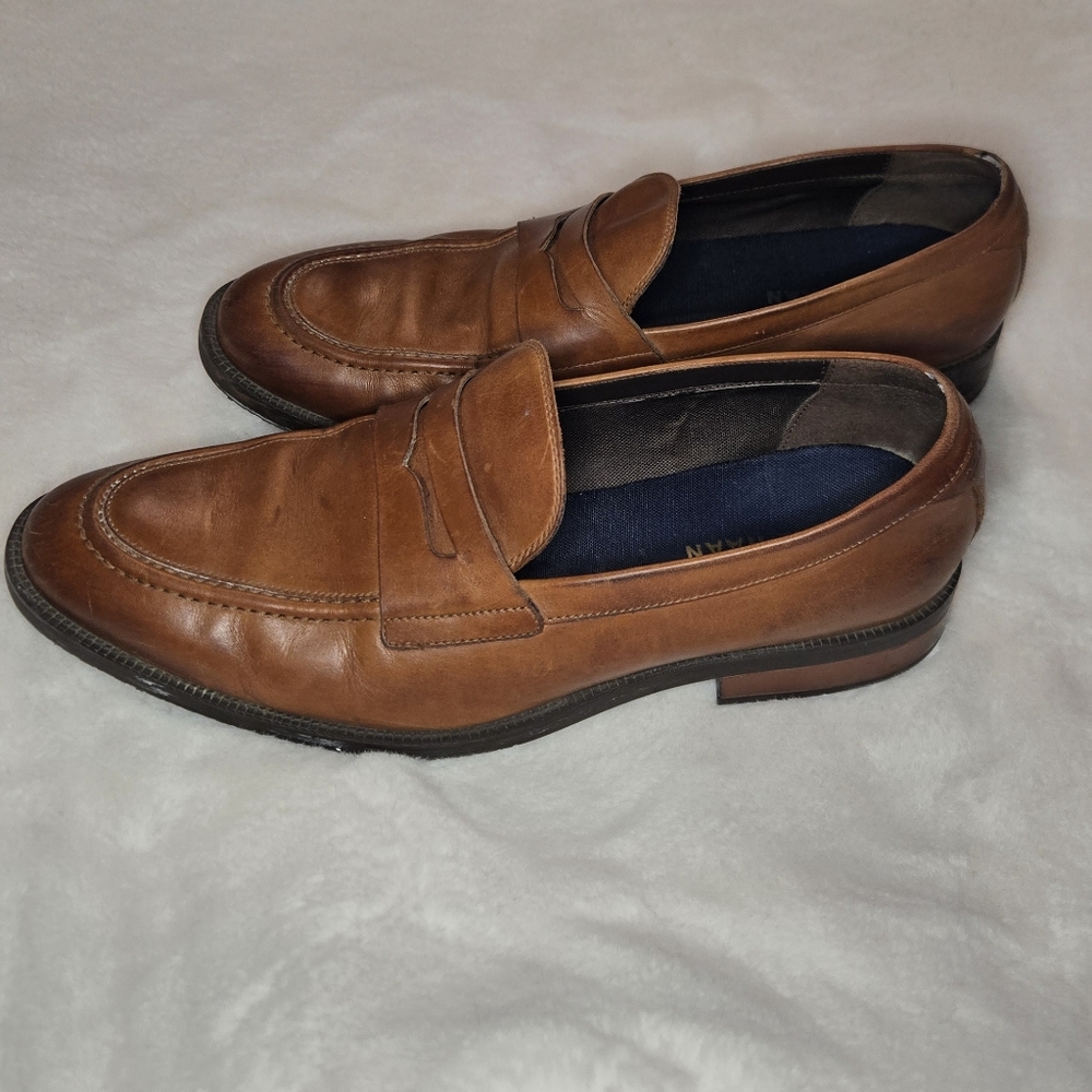 Cole Haan Men's Modern Classics Penny Loafer Brown Leather Style C35104 Sz 11.5M